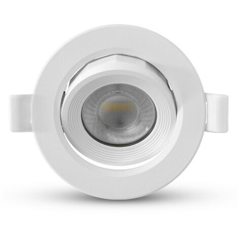 Spot LED Orientable CARAT II - 5W Dimmable Miidex Lighting® blanc-neutre-4000k  - dimmable - blanc