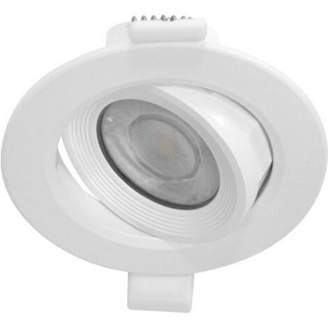 Spot LED Orientable CARAT II - 10W Dimmable Miidex Lighting®  blanc-neutre-4000k - dimmable - blanc