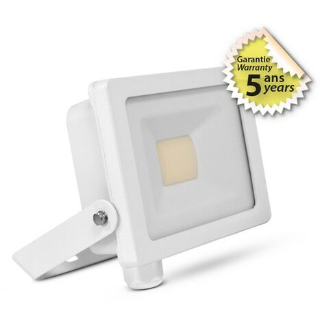 Projecteur LED 20W Blanc Chaud - Eclairage Exterieur et Interieur
