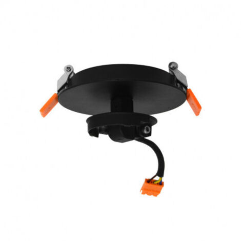 Support de montage à encastrer pour spot LED MODULAR 30W Miidex Lighting® noir (1/5)