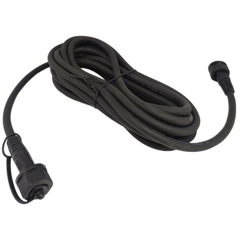 Rallonge câble 5 mètres – Connecteurs Mâle/Femelle étanches IP68 – Tension 12-230V pour spots encastrables – Limão