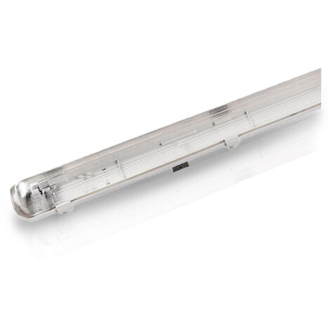 Réglette Étanche MEKONG pour Tube(s) LED T8 1500mm (Phase / Neutre même côté) Miidex Lighting® simple (1 tube) (1/5)