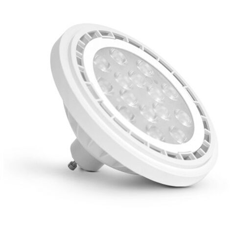 Ampoule LED COB ES111 (culot GU10) - 12W 38° Miidex Lighting®  blanc-chaud-3000k - non