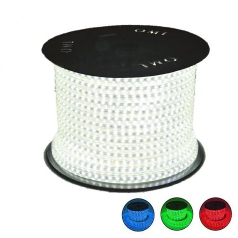 Bobine LED 5050 RGB 8w/m 230V IP65 (au mètre) Miidex Lighting® (1/4)