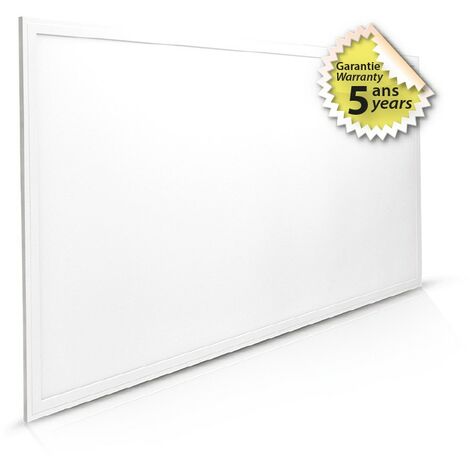 Dalle LED GALAXIE 60W 1200x600 mm Miidex Lighting® blanc-chaud-3000k - blanc - 1200-x-600-mm (1/4)