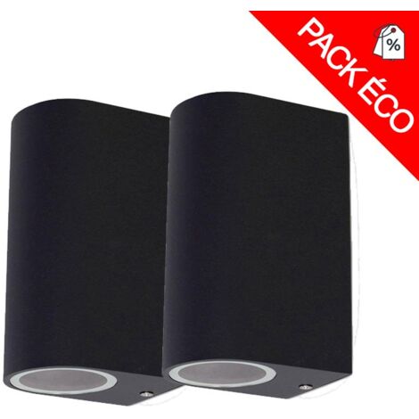 Lot de 2 appliques arrondies ALTESSE - 2 x GU10 / applique Miidex Lighting® (1/4)