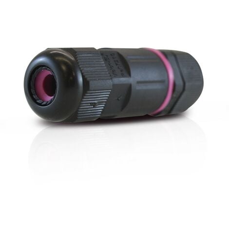 Connecteur tube étanche IP68 3 fils Miidex Lighting®