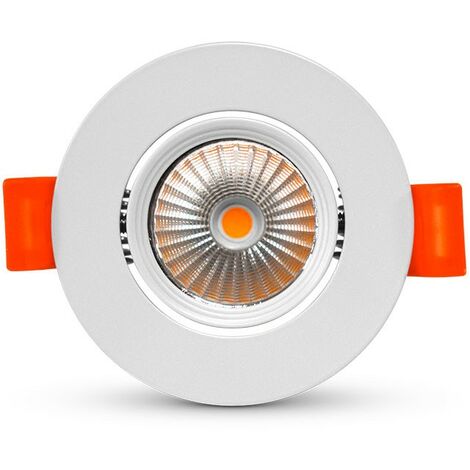 Spot LED orientable avec CCT 5W 3000°K/4000°K/6500°K - MIIDEX Lighting