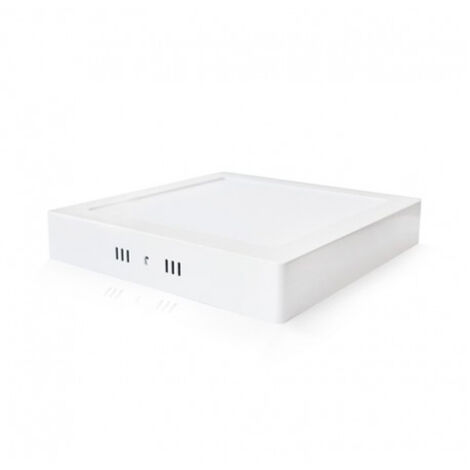 Plafonnier LED en saillie carrés LUNA QUADRA Ø220 x 220 x 50mm - 4000K Blanc neutre - 15W - 1500 Lm