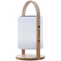 Lumisky – Lampe enceinte Bluetooth sans fil – Autonomie 12h – IP44 résistante aux éclaboussures – Lumière RGB multicolore – 37 cm