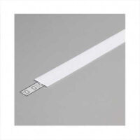 Accessoires profilés diffuseurs 10,2mm - 15,4mm - 19,2mm Blanc - 15,4mm - 1000mm
