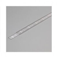 Diffuseur plat 15,4 mm pour Profilé Aluminium Miidex Lighting® profile-2-metres - transparent