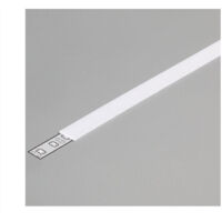 Diffuseur plat 15,4 mm pour Profilé Aluminium Miidex Lighting® blanc - profile-2-metres