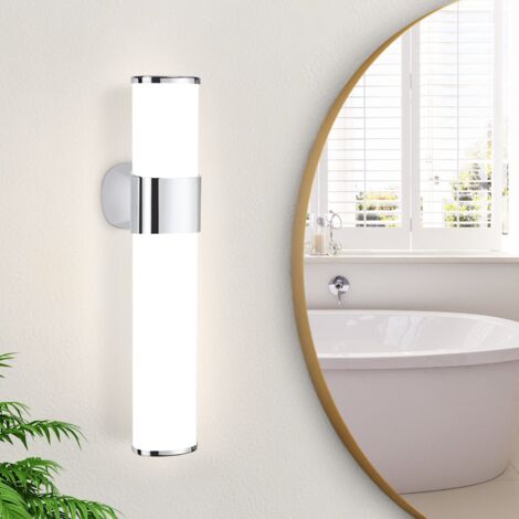 Gbly – Applique murale salle de bain LED 6W 30cm – Étanche IP44 – Lumière blanche neutre 4000K – Boîtier ABS pour environnements humides