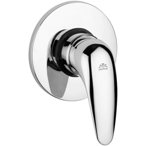 Miscelatore doccia ad incasso, piastra in metallo Ø 116 mm Paffoni serie Duemila DU010CR  Cromato - Ottone