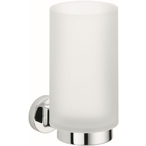 COLOMBO DESIGN Nordic b5202 porta bicchiere parete bianco cromato codice prod: B52020CR-VAN