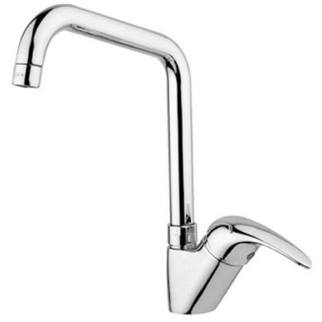 RUBINETTERIA PAFFONI Nettuno Due rubinetto cucina tradizionale a bocca alta e girevole codice prod: nd180cr