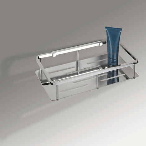 Colombo Design Angolare rettangolare sganciabile per box doccia, finitura cromo B96400CR