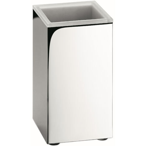 Colombo Design LOOK bicchiere d'appoggio in ottone cromato, finitura cromo B16430CR (1/3)