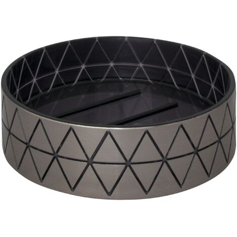 AQUASANIT Bridge portasapone plastica argento codice prod: QF3110WK (1/3)