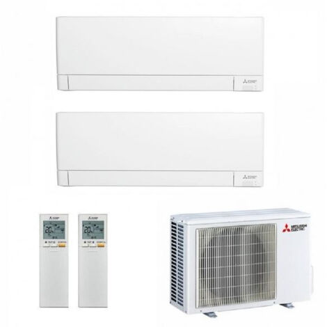 MITSUBISHI Condizionatore dualsplit inverter 9000+ 9000 BTU WI-FI 2,5 KW PLUS codice prod: MSZ-AY25VGKP(2) MXZ-2F42VF4