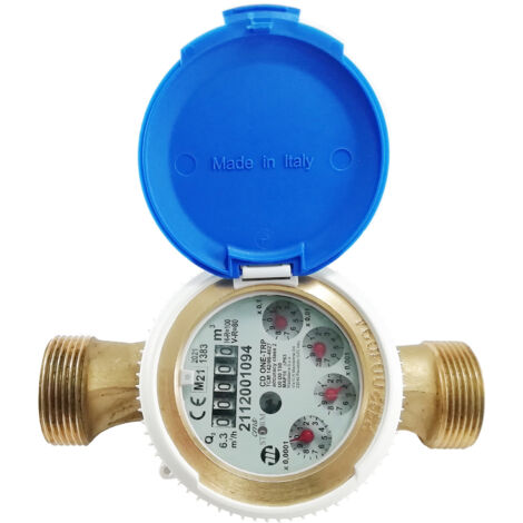 SCELTO DA DESIVERO Contatore acqua fredda 1" rulli prot. codice prod: DSV14637