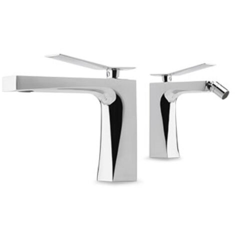 IB RUBINETTERIE Wave set rubinetto lavabo e bidet codice prod: Wa200cc+Wa220cc (1/3)