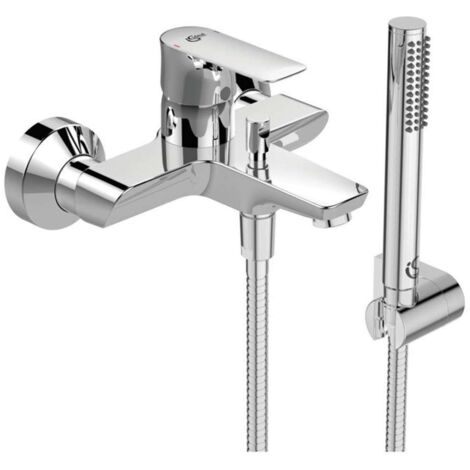 Ideal Standard Connect Air - Miscelatore con accessori per vasca da bagno, cromato A7056AA
