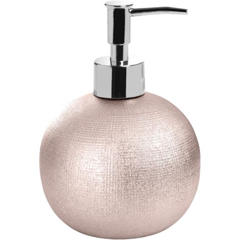 Dispenser serie glitter in ceramica rosa ramato (1/2)