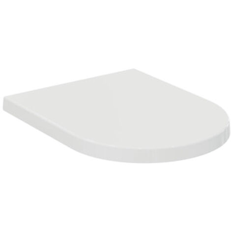 Ideal Standard Blend Curve sedile slim per vaso Blend Curve, senza chiusura rallentata e sgancio rapido, colore bianco finitura lucido T376101 (1/10)