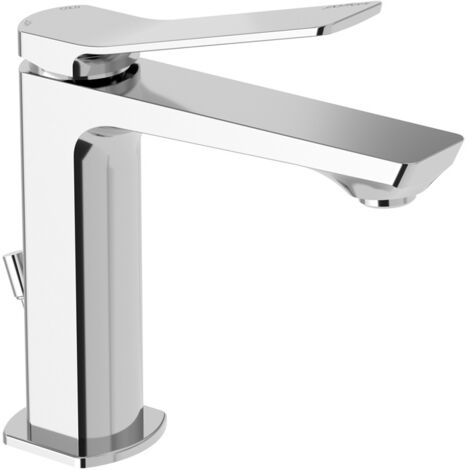 Miscelatore lavabo Tilt con scarico in ottone cromo di Paffoni