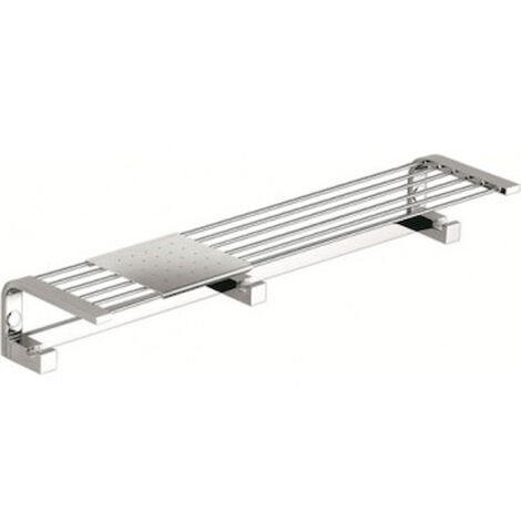 COLOMBO DESIGN Time w42750cr  mensola con ganci appendi abiti cromato codice prod: W42750CR