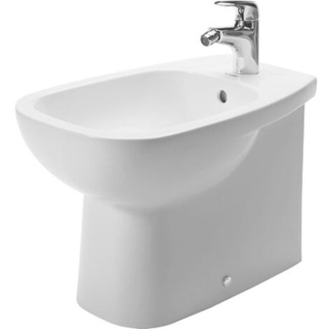 DURAVIT D-code bidet filo parete 1 foro filo parete codice prod: 22411000002