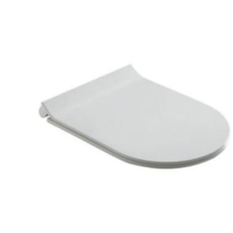 GALASSIA Plus design sedile extra slim chiusura rallentata termoindurente bianco codice prod: 5478