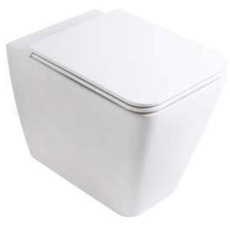 SCELTO DA DESIVERO Lynx wc filo parete bianco filo parete senza brida con fissaggi codice prod: DSV16559