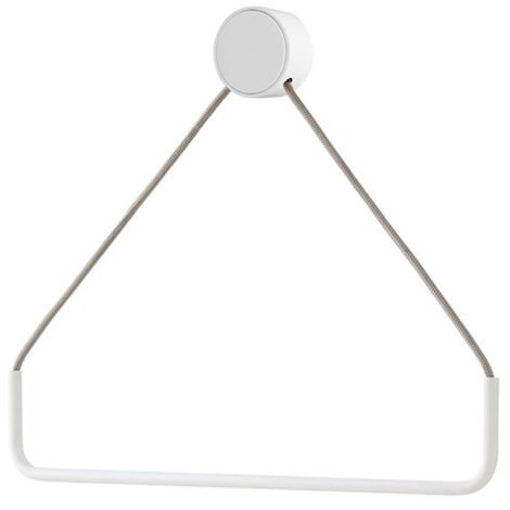 EVER Ringporta salviette triangolare bianco opaco codice prod: EVRGPSBCB (1/2)