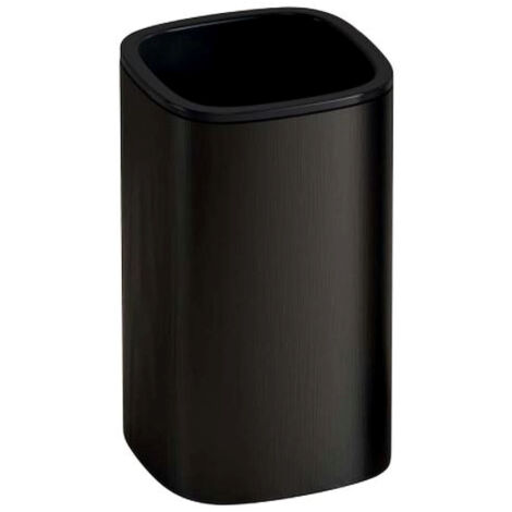 COLOMBO DESIGN Trenta porta bicchiere appoggio nero opaco codice prod: B30410NM