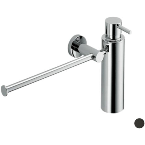 COLOMBO DESIGN Plus porta salviette con spandisapone grafite codice prod: W49750GL (1/2)
