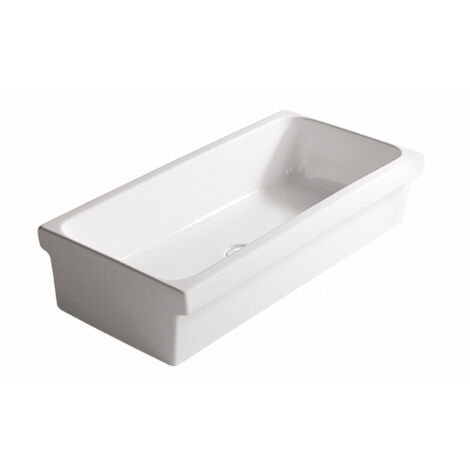 GALASSIA Ninive lavabo canale sospeso 90x45 bianco codice prod: 2005
