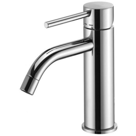 Miscelatore lavabo in colore cromo senza piletta di scarico Paffoni Light LIG071CR Cromo