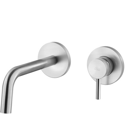Paffoni Light - Miscelatore ad incasso a 2 fori per lavabo, con corpo incasso, cromato LIG006CR70
