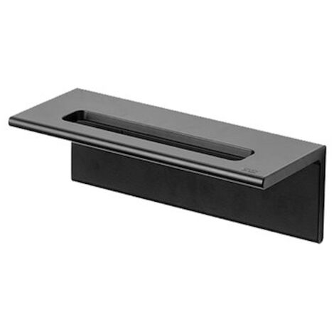 EVER Lissom slim porta salviette l.25 nero opaco codice prod: EVLISPA253