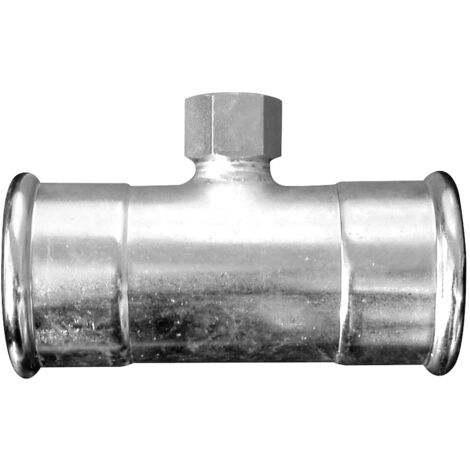 SCELTO DA DESIVERO Tee c/deriv. filetto femmina 42x3/4x42 codice prod: DSV07611 (1/3)