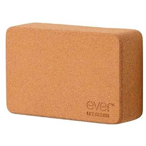 EVER Tape fit mattoncino yoga sughero marrone chiaro codice prod: EVTPAMAT (1/4)