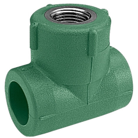 SCELTO DA DESIVERO Raccordo a "T" fil. femmina k33 d.20x1/2" codice prod: DSV02177 (1/4)