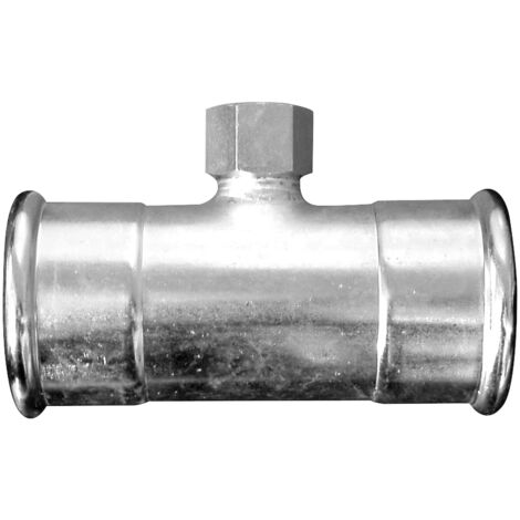 SCELTO DA DESIVERO Tee c/deriv. filetto femmina 42x1x42 codice prod: DSV17972 (1/2)