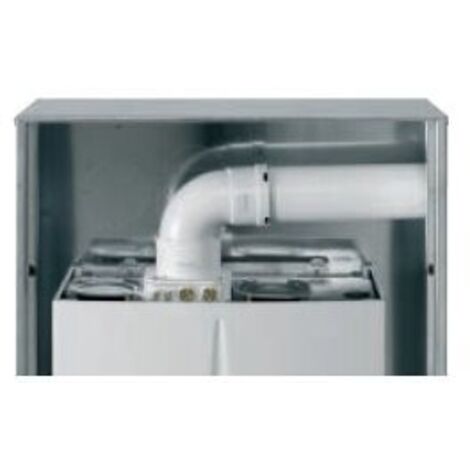 IMMERGAS Kit di scarico orizzontale tiraggio forzato Ø 80 da 0.5 m codice prod: 3.016365