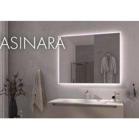 KOH-I-NOOR Specchio Led L100 H80 3000 K serie Asinara codice prod: L46026/CA (1/2)