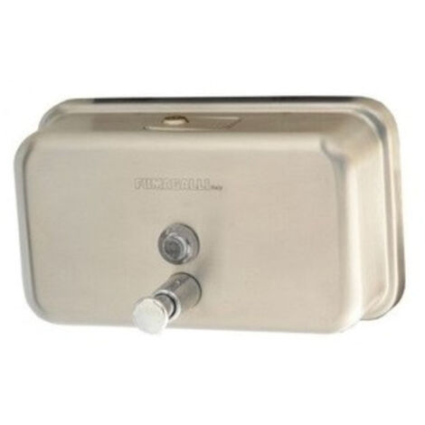 FUMAGALLI Dispenser sapone manuale orizzontale inox satinato codice prod: BLU7003S (1/2)