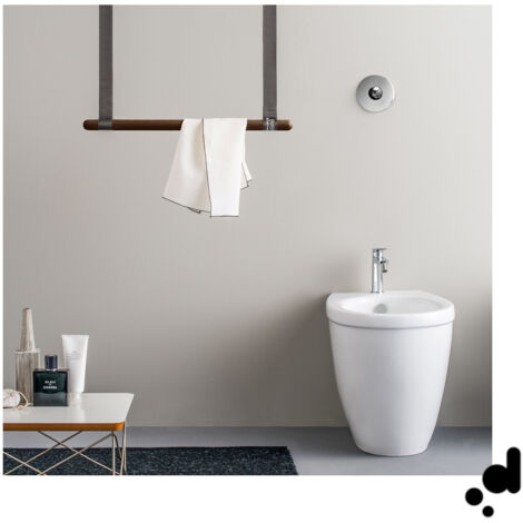 EVER GAMBOL BARRA PORTA SALVIETTE A SOFFITTO FAGGIO NATURALE TINTO WENGE' codice prod: EVGABW (1/2)